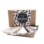 doosje met een glimlach, dierenprint